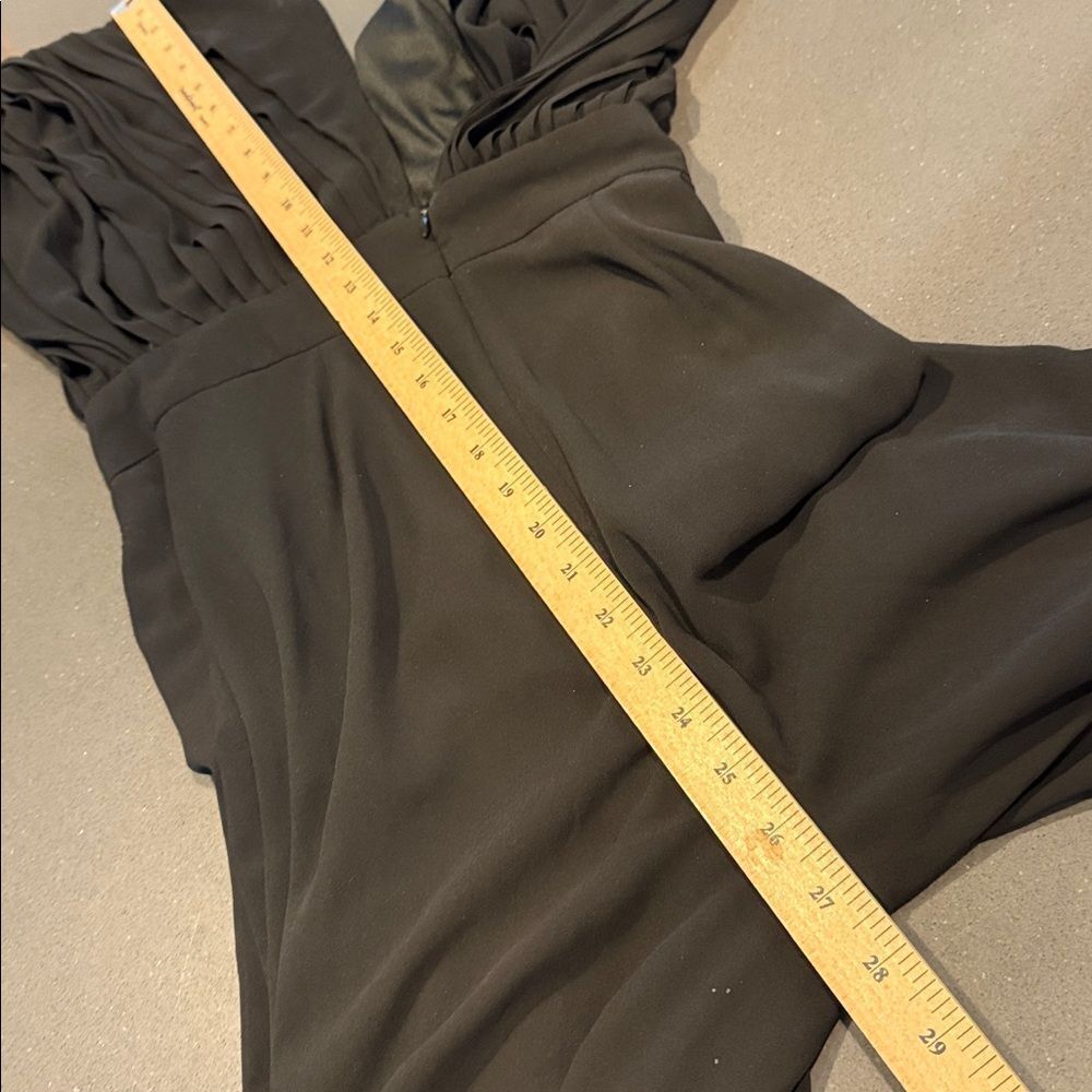 Fashion Nova Elegant Black Jumpsuit.  Open back - Picture 8 of 13